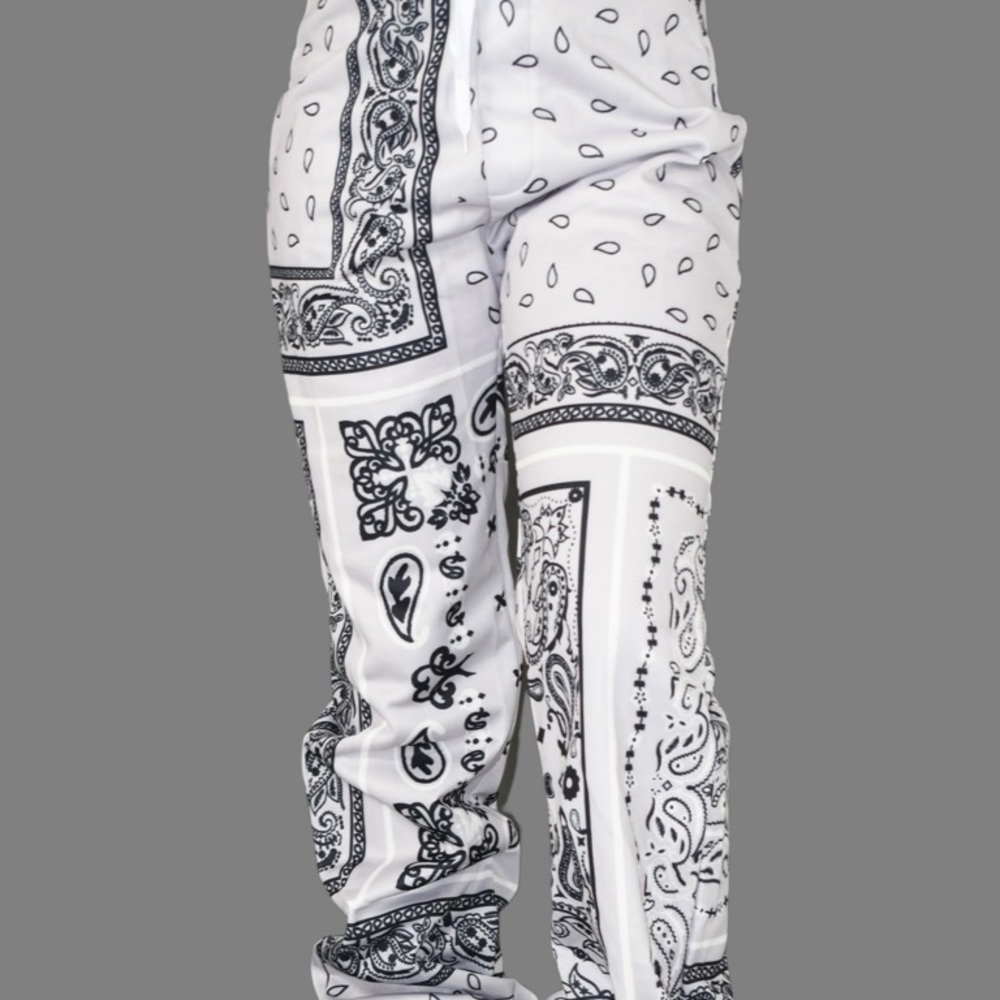 *SOLD* Paisley Jogger Sweatpants